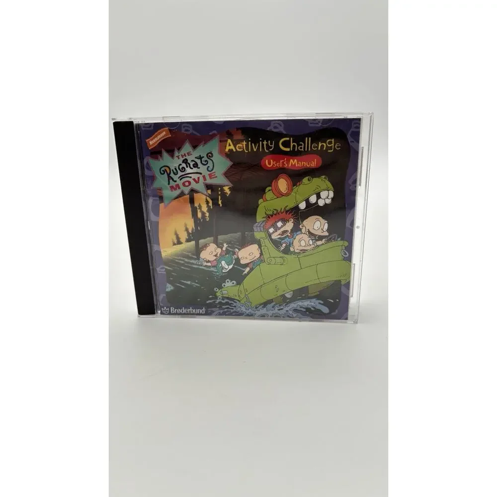 The Rugrats Movie Activity Challenge PC CD-ROM Windows Game 1998 VG Condition